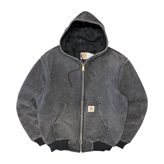 Carhartt ‘J03 BLK’ Faded Black Thermal Lined Active Jacket