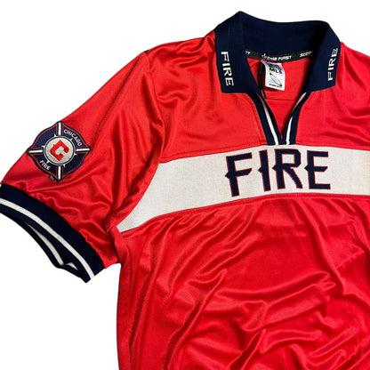 Vintage MLS Chicago Fire Soccer Jersey
