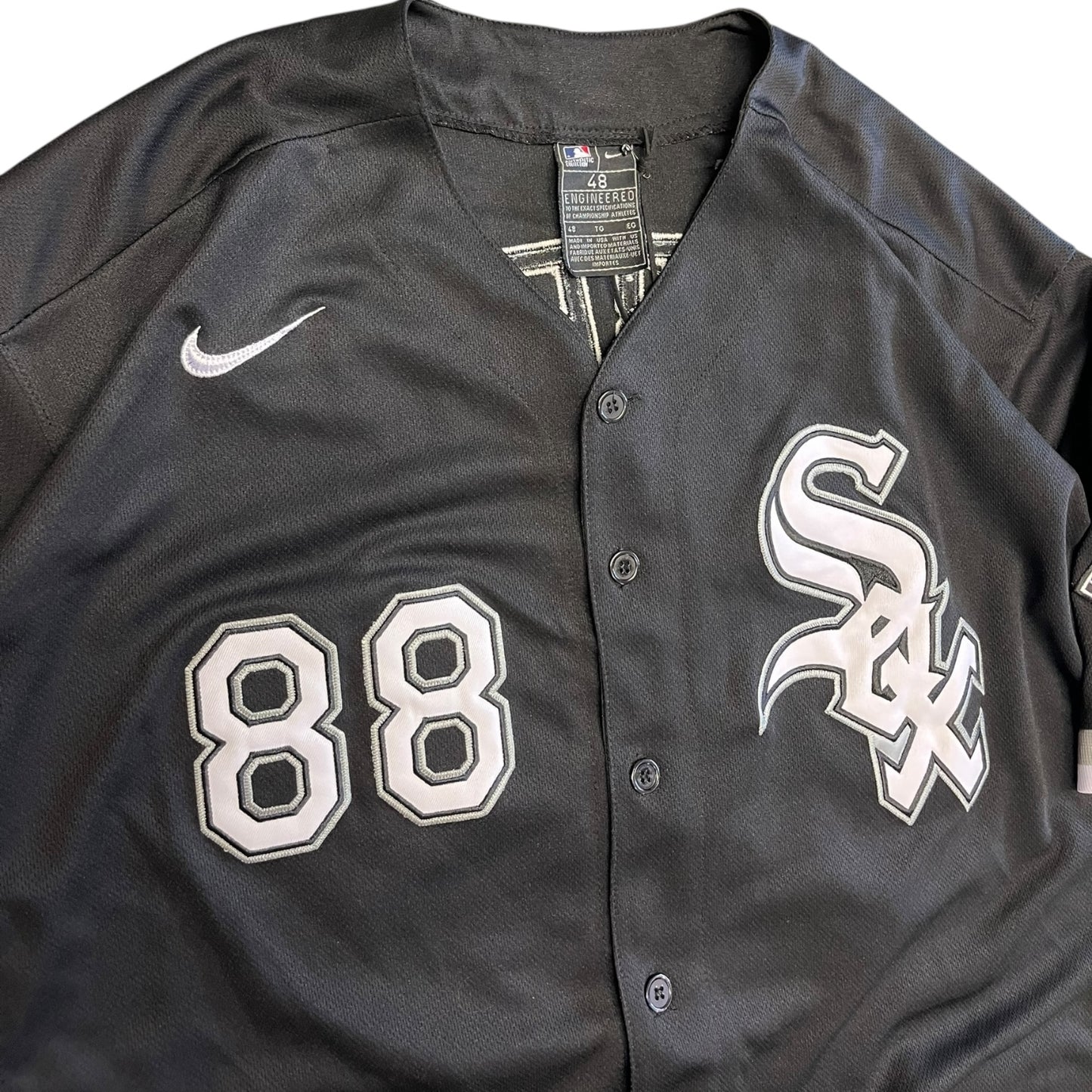 Y2K Nike MLB Chicago White Sox #88 Luis Robert Jersey
