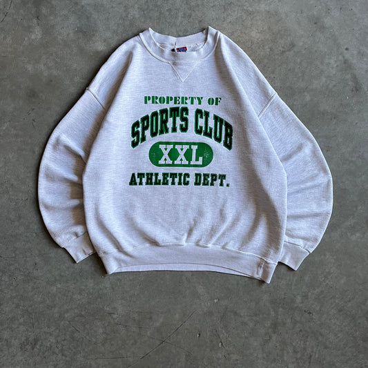 Vintage Property Of Sports Club Crewneck