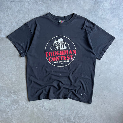 Vintage Toughman Contest Paint Splatter Tee