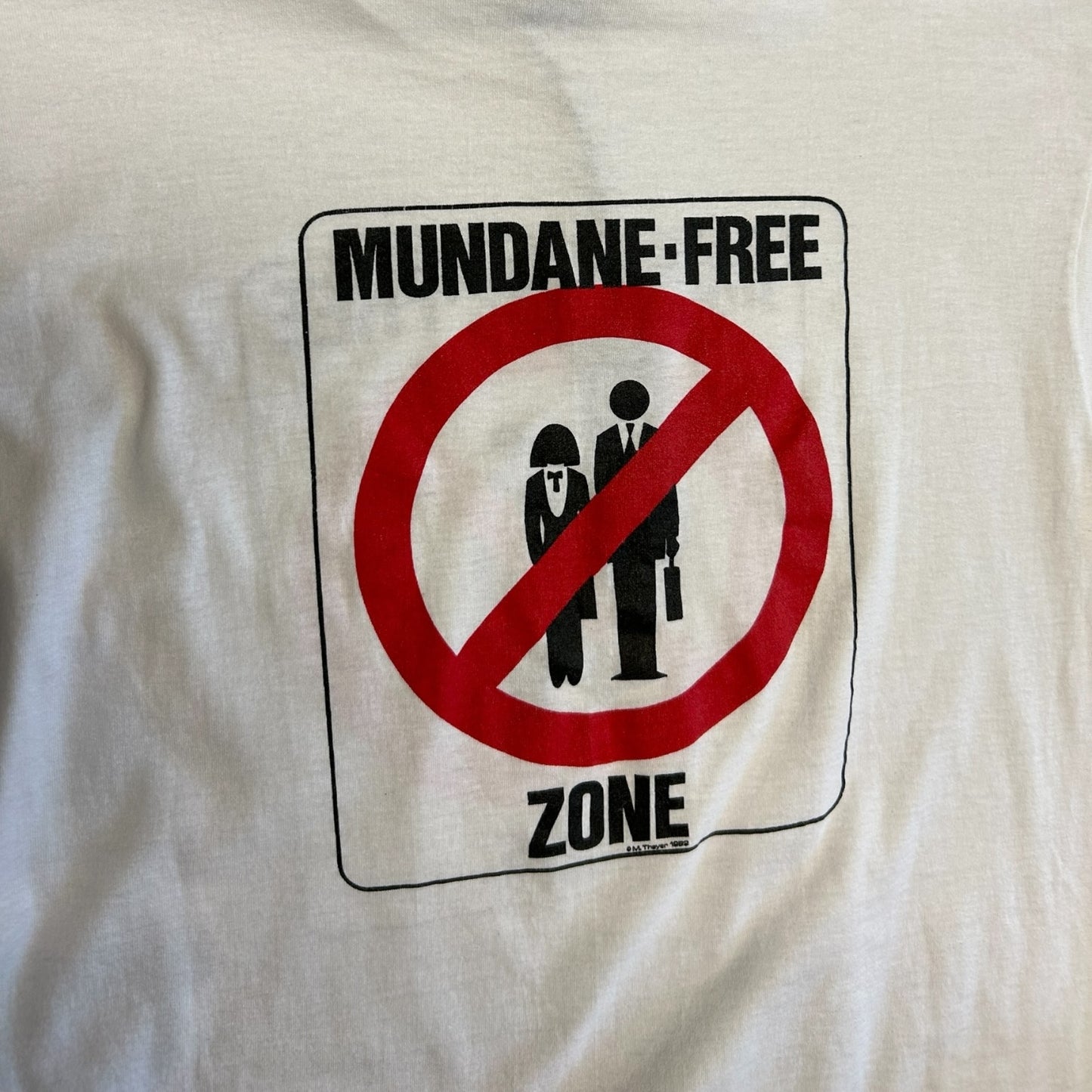 Vintage Mundane Free Zone Tee