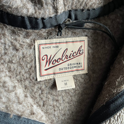 Vintage Women’s Woolrich Deep Pile Fleece Zip Up Jacket