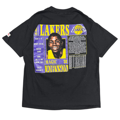 Vintage Nutmeg Magic Johnson Player Card Tee