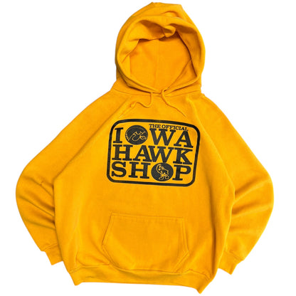 Vintage Iowa Hawkeyes Hawk Shop Raglan Cut Hoodie