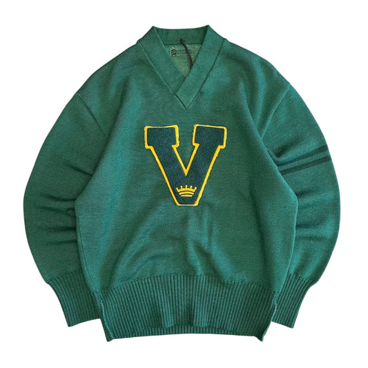 Vintage Letterman’s Crown Sweater