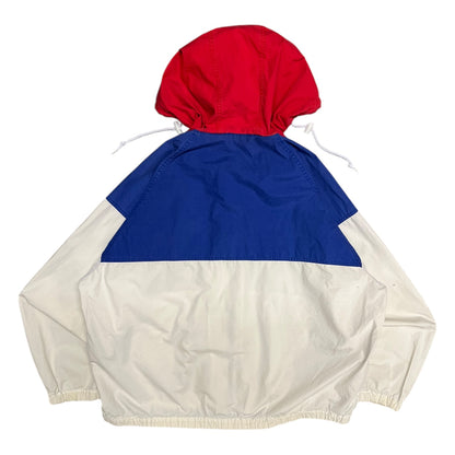 Vintage Polo Sport Red/White/Blue Lightweight Windbreaker