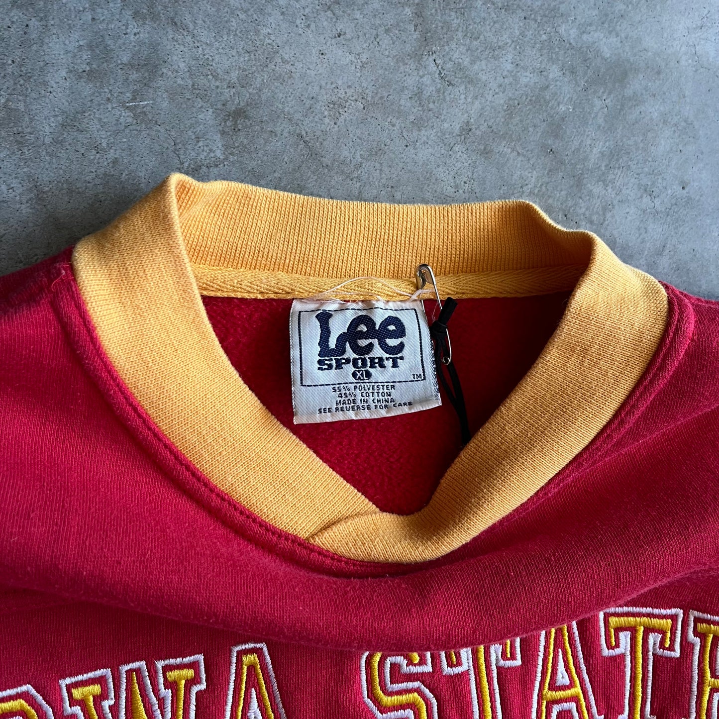 Vintage Iowa State NCAA Patch Sweatshirt
