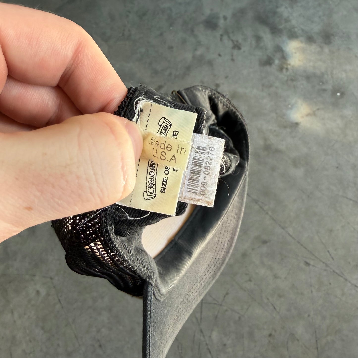 Vintage Chrome Hearts ‘Fuck’ Patch Trucker Hat