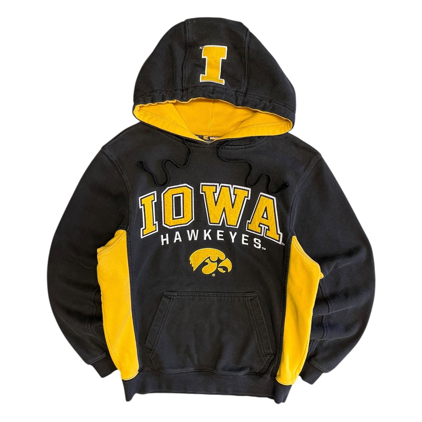 Y2K Iowa Hawkeyes Two Tone Hoodie