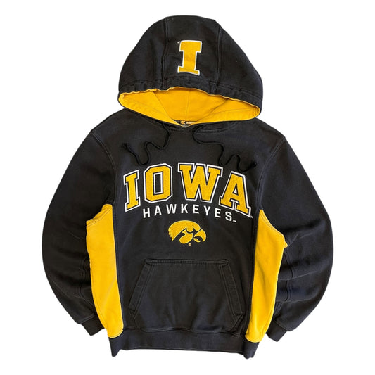 Y2K Iowa Hawkeyes Two Tone Hoodie