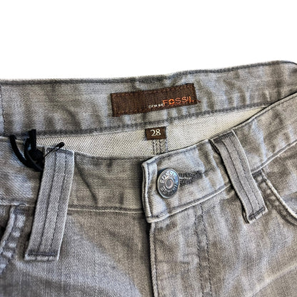 Women’s Y2K Fossil Grey Mini Shorts