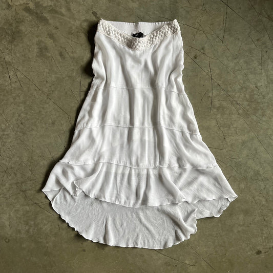 Women’s iZByer White Tiered Prairie Skirt