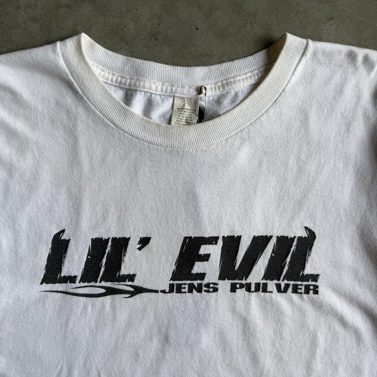 Y2K MMA Jens "Lil' Evil" Pulver Side Logo Tee