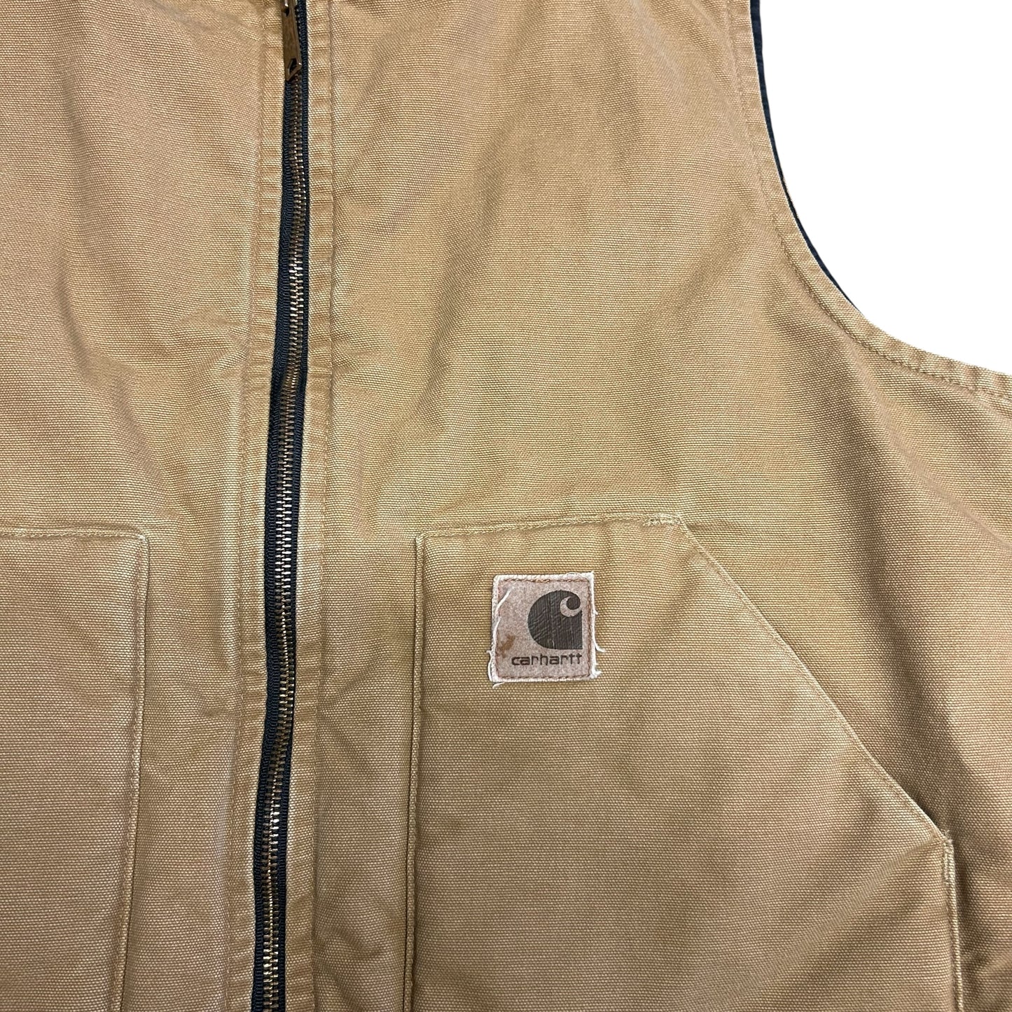Carhartt ‘V52 CML’ Camel Quilt Lined Vest