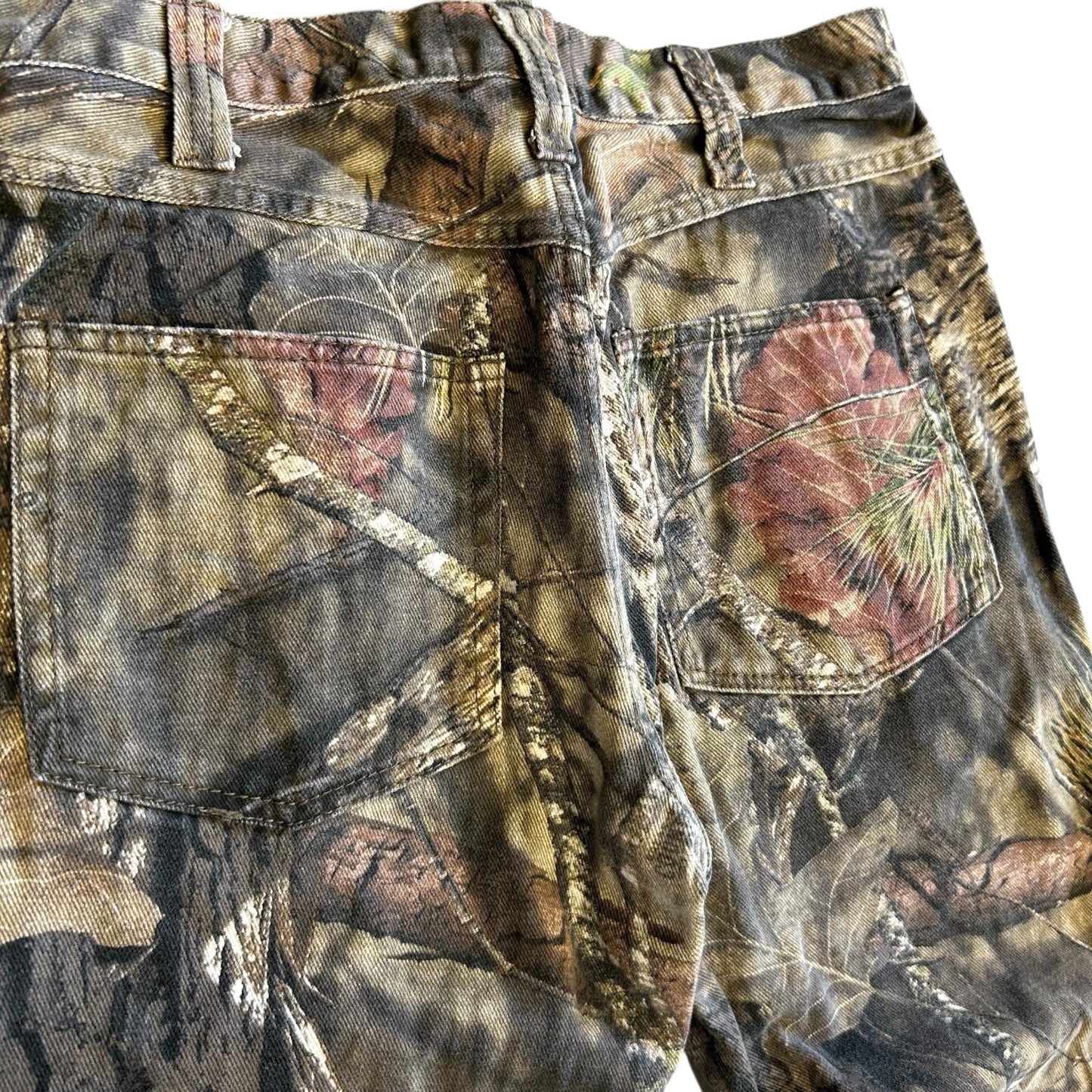 Y2K Mossy Oak Straight Leg Camo Pants