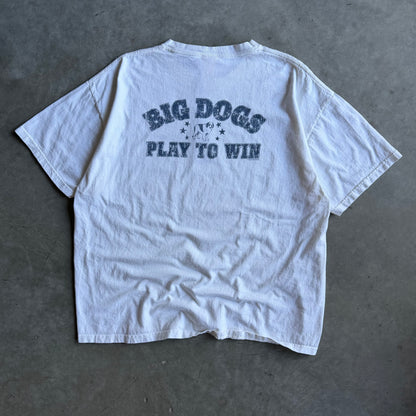 Y2K Big Dogs Chest Corner Logo Tee