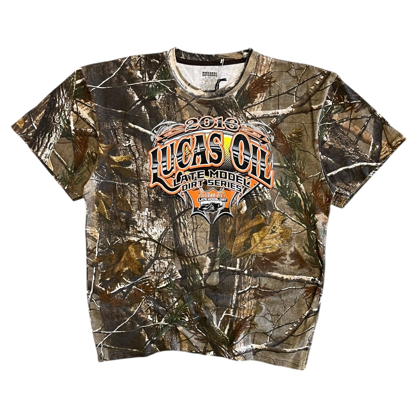 Y2K Lucas Oil Dirt Series Camo Tee