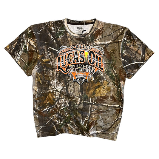 Y2K Lucas Oil Dirt Series Camo Tee