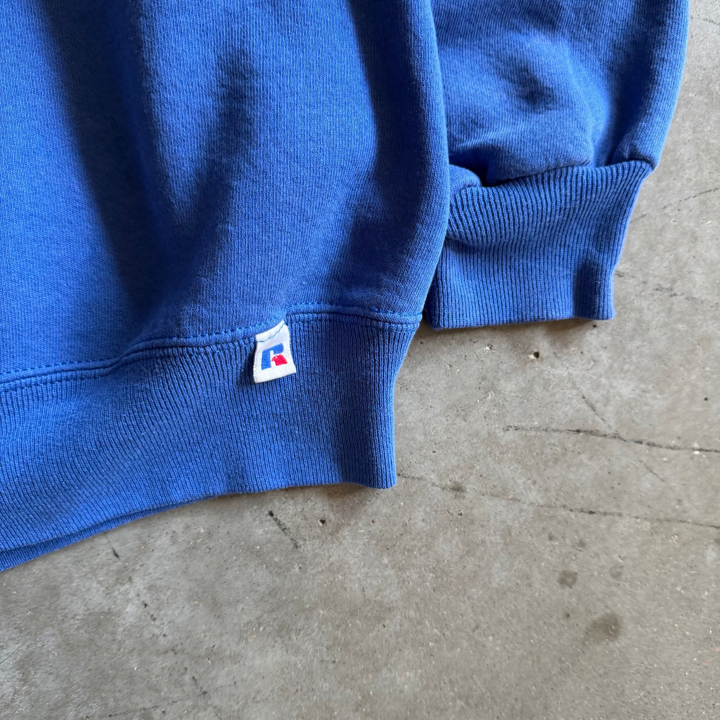 Vintage Russell Athletic Blue Blank Sweatshirt