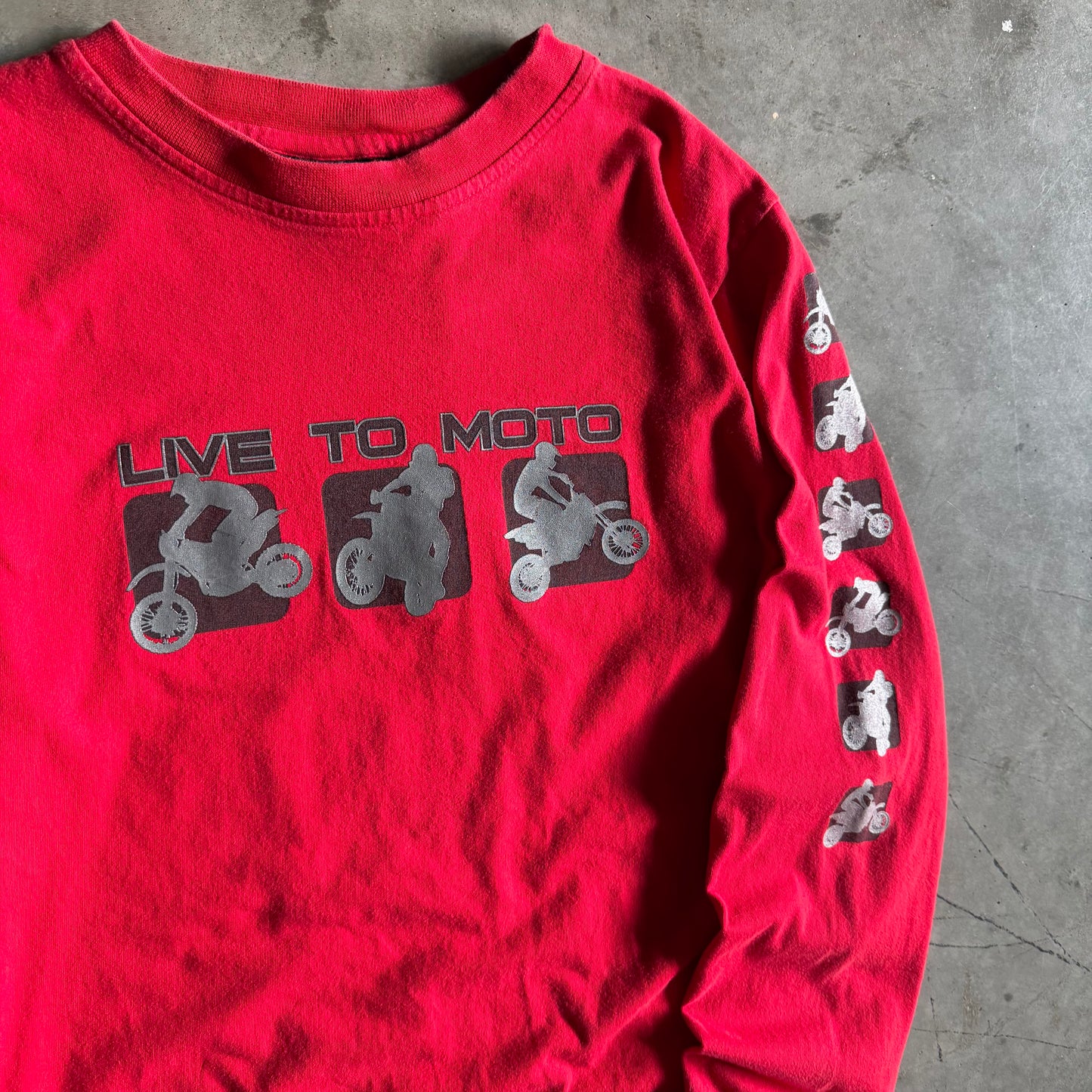 Y2K Sonoma “Live To Moto” Motor-Cross Longsleeve
