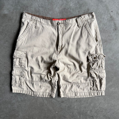 Y2K Plugg Co. khaki Cargo Shorts