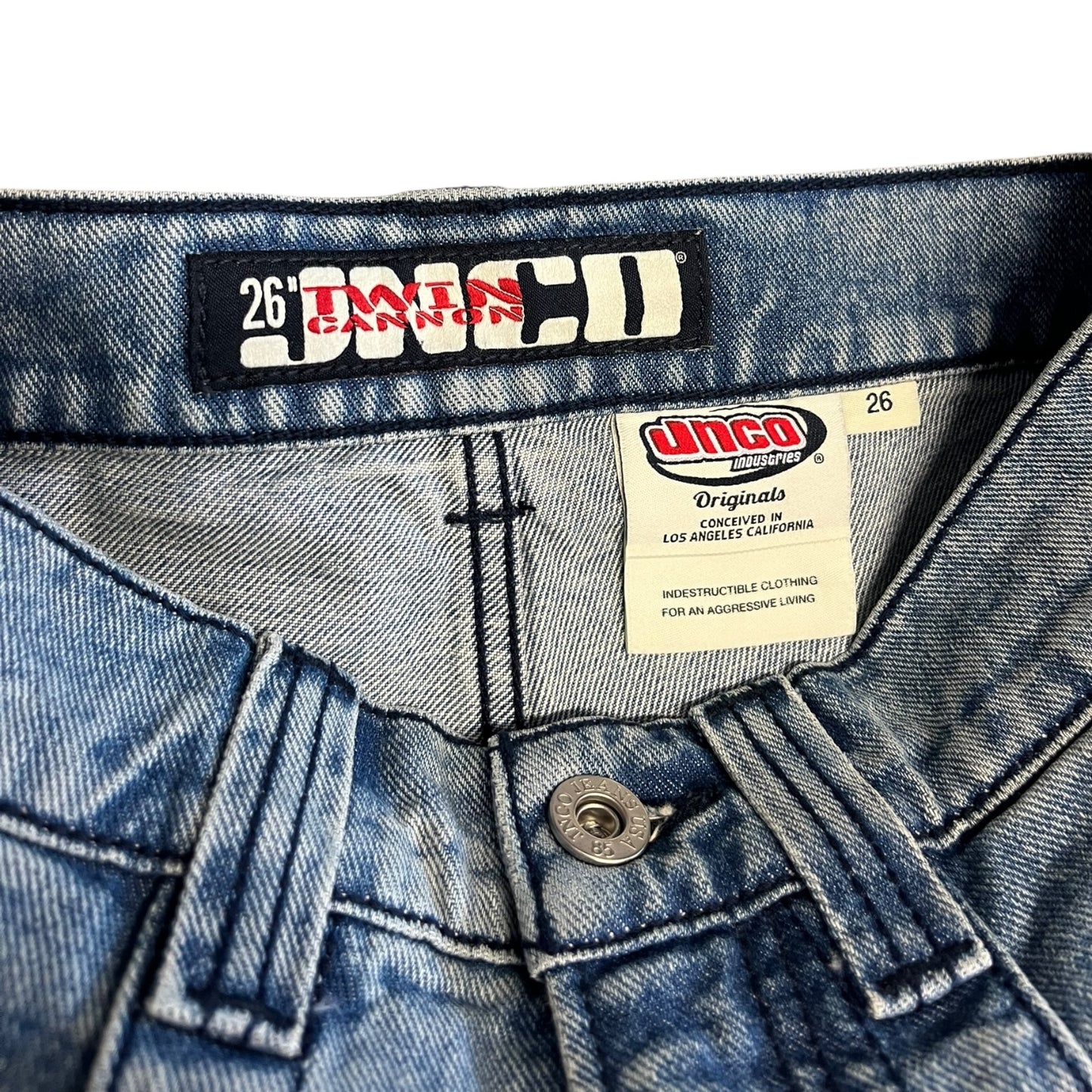 JNCO - Twin Cannon 14” Shorts (Antique)