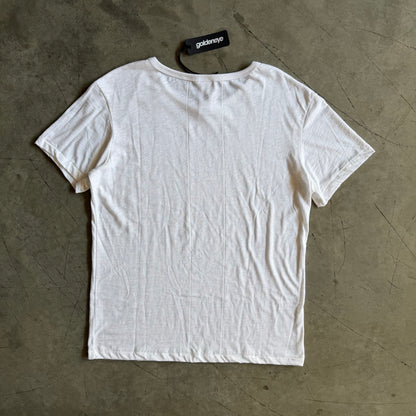eforenything - Scar Slub Tee - White