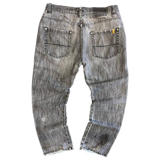 Y2K South Pole Loose Fit Grey Jeans