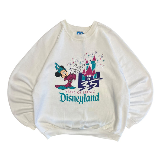 Vintage 35 Years Of Magic Disneyland Sweatshirt