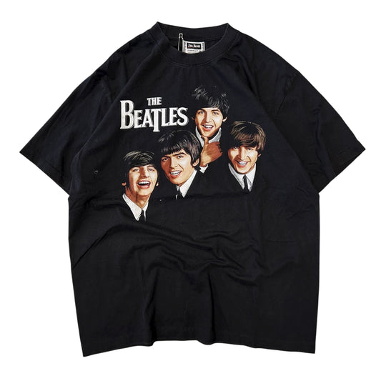 Y2K The Beatles Smiling Faces Tee