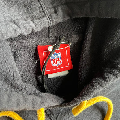 Y2K Pittsburgh Steelers Embroidered Spell-Out Hoodie