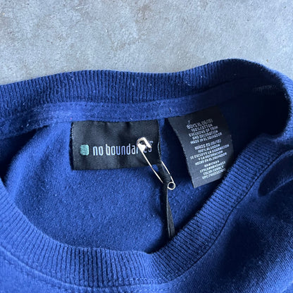 Y2K ‘Slackers Give 100% Just Not All In One Day’ Navy Tee