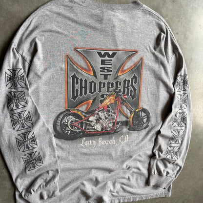Vintage Jesse Who West Coast Choppers Grey Longsleeve