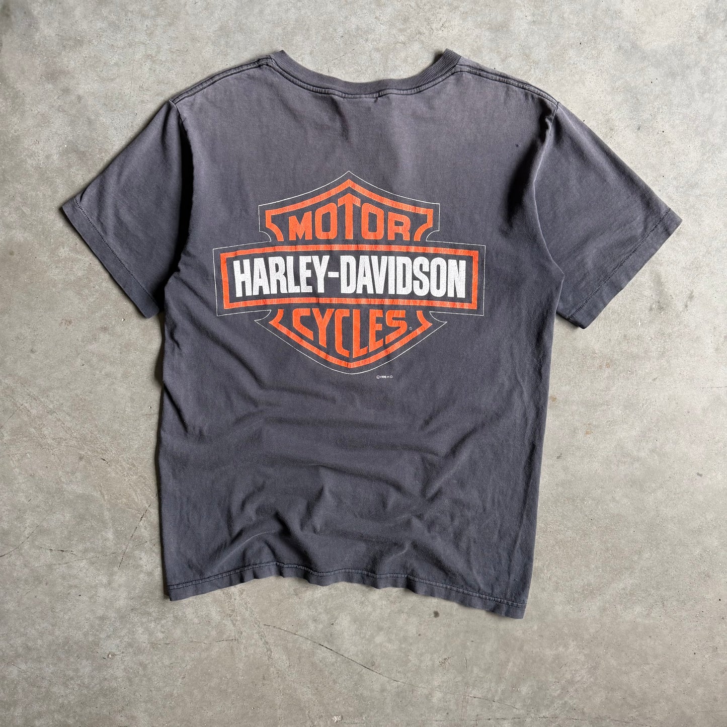 Vintage Harley Davidson ‘Nothing Sounds Like a Harley’ AOP T Shirt