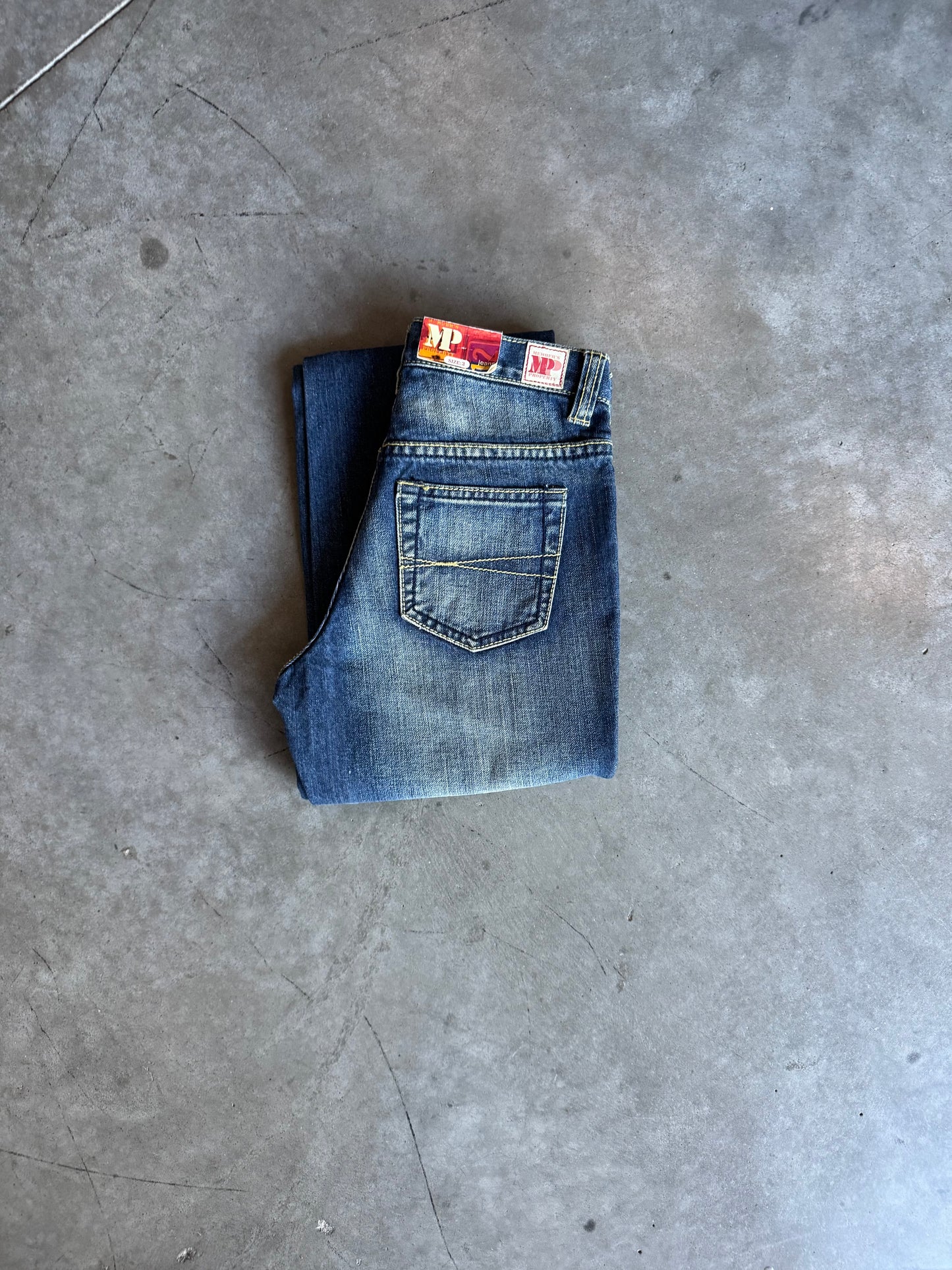 Women’s Y2K Deadstock Members Property Lowrise Flare Jeans