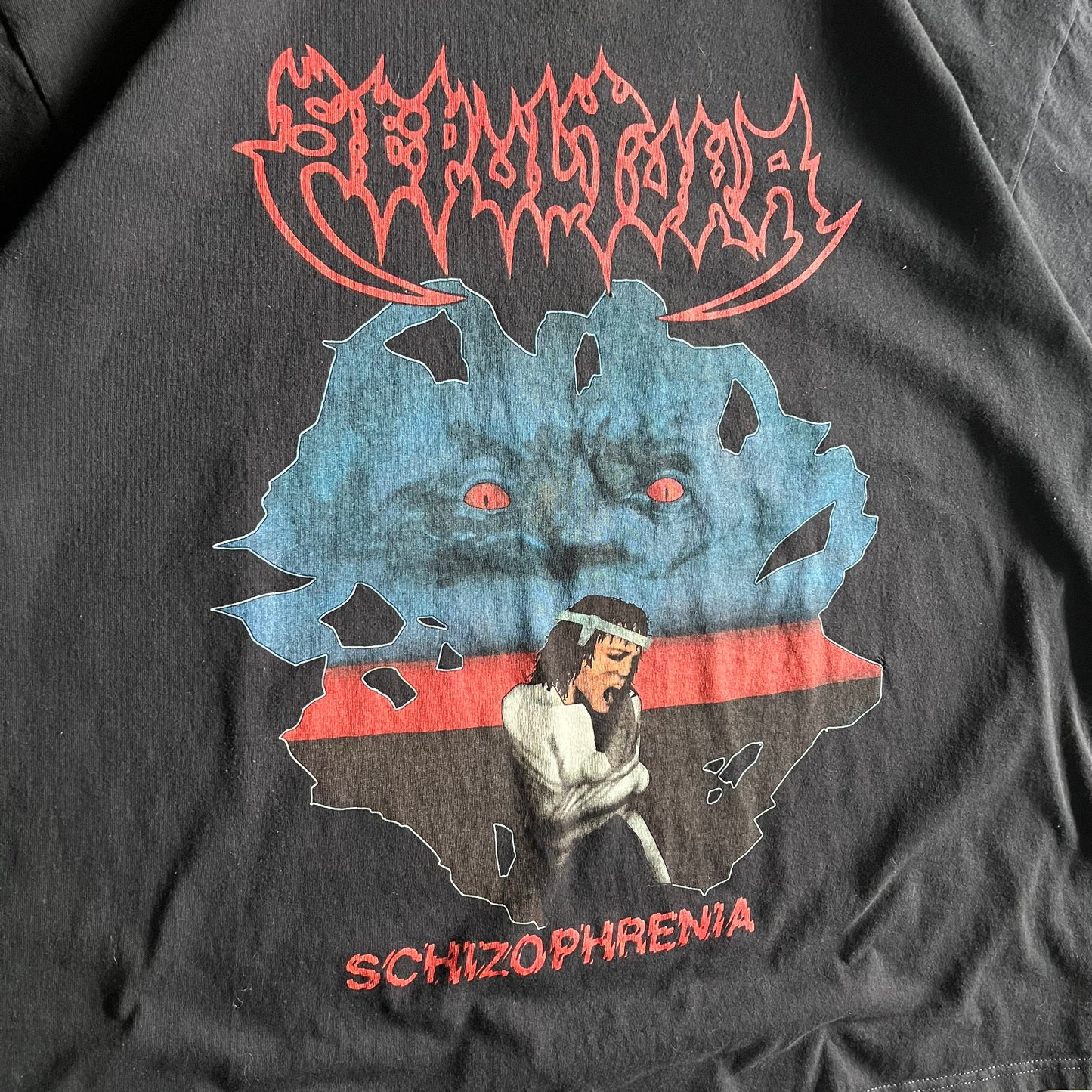 Y2K Sepultura Schizophrenia T Shirt