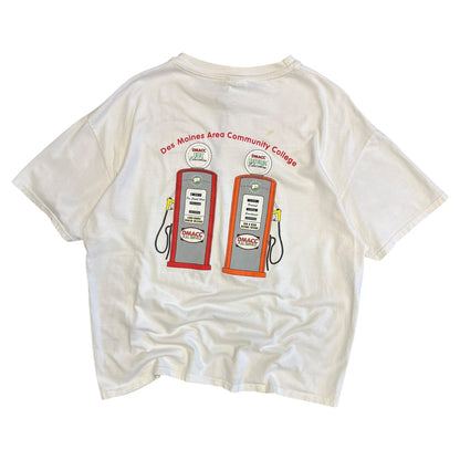 Vintage Des Moines Area Community College Gas Pump Tee