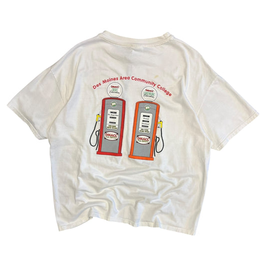 Vintage Des Moines Area Community College Gas Pump Tee