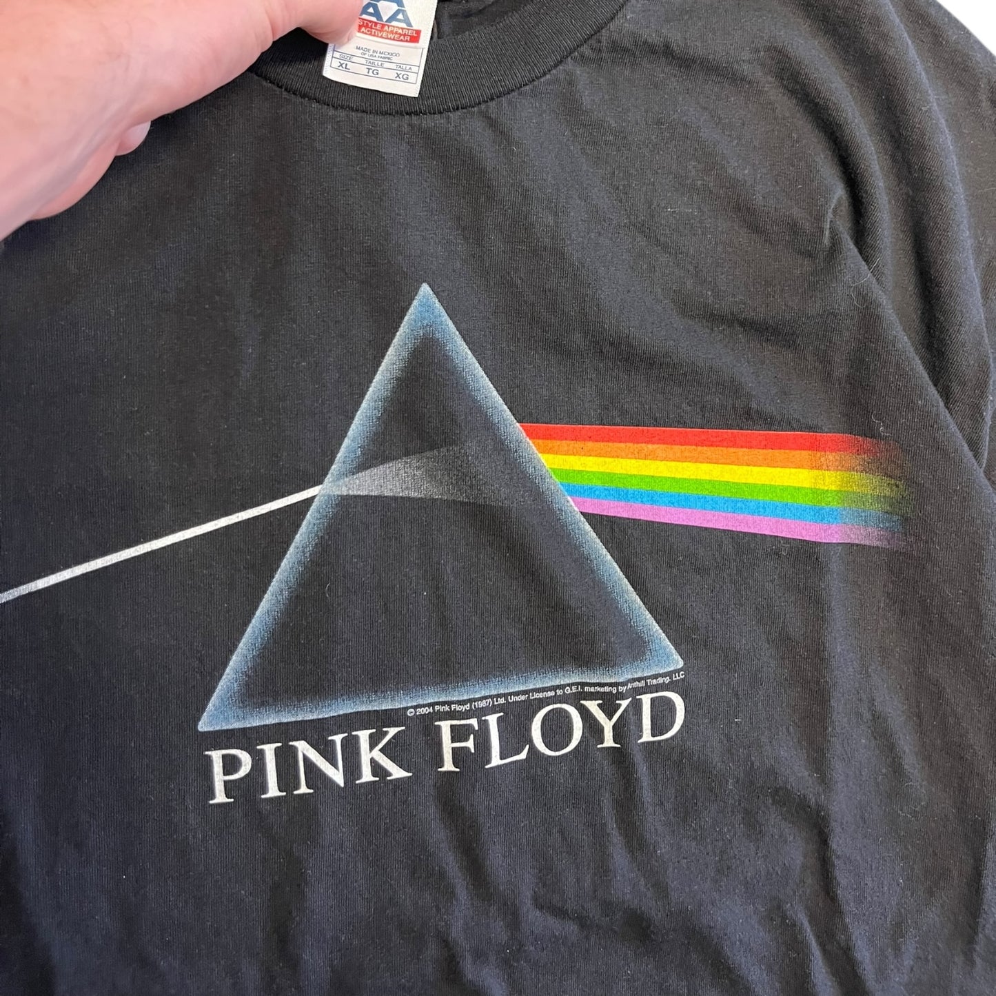 Y2K Pink Floyd Dark Side Of The Moon Tee