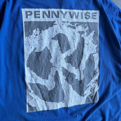 Y2K Pennywise Spell-Out & Back Logo Band Tee