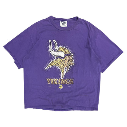 Vintage 1999 Vikings Football Logo Tee