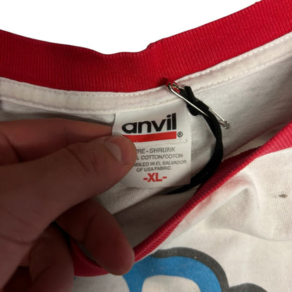 Y2K Hamburger Helper Logo Ringer Tee