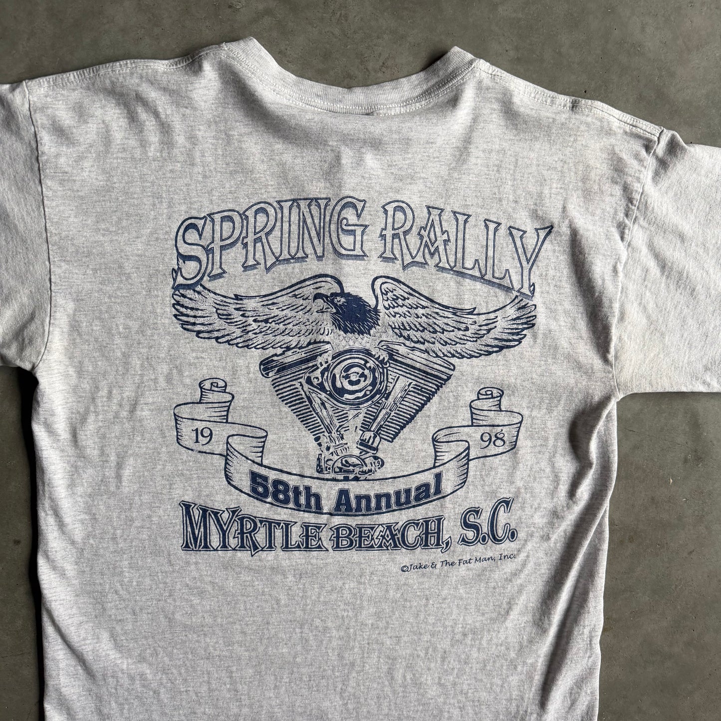 Vintage 1998 Myrtle Beach Rally Week Tee