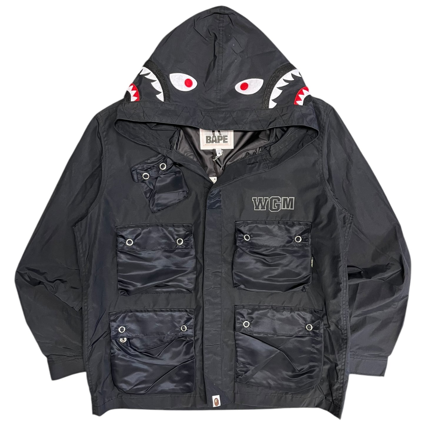 A Bathing Ape Multi Pocket Shark Military Jacket