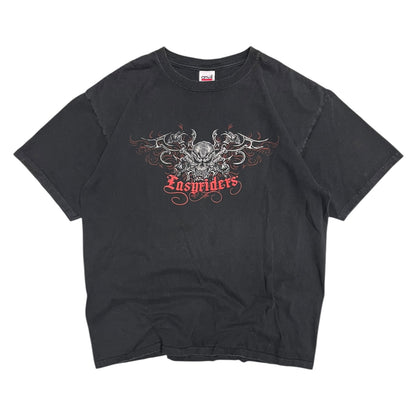 Y2K Easyriders Skull and Tribal Print Tee