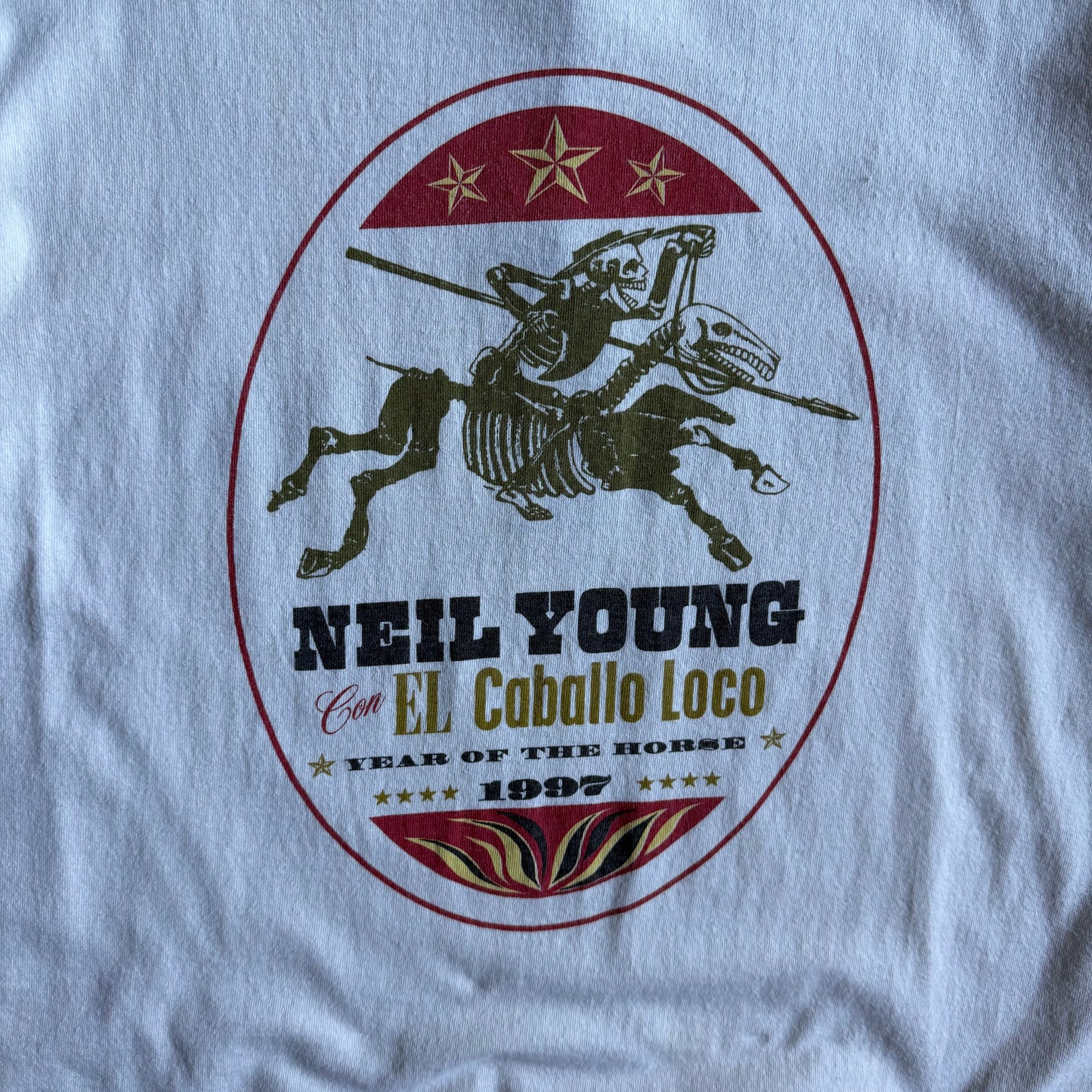 Vintage Neil Young Year Of The Horse ‘97 T Shirt