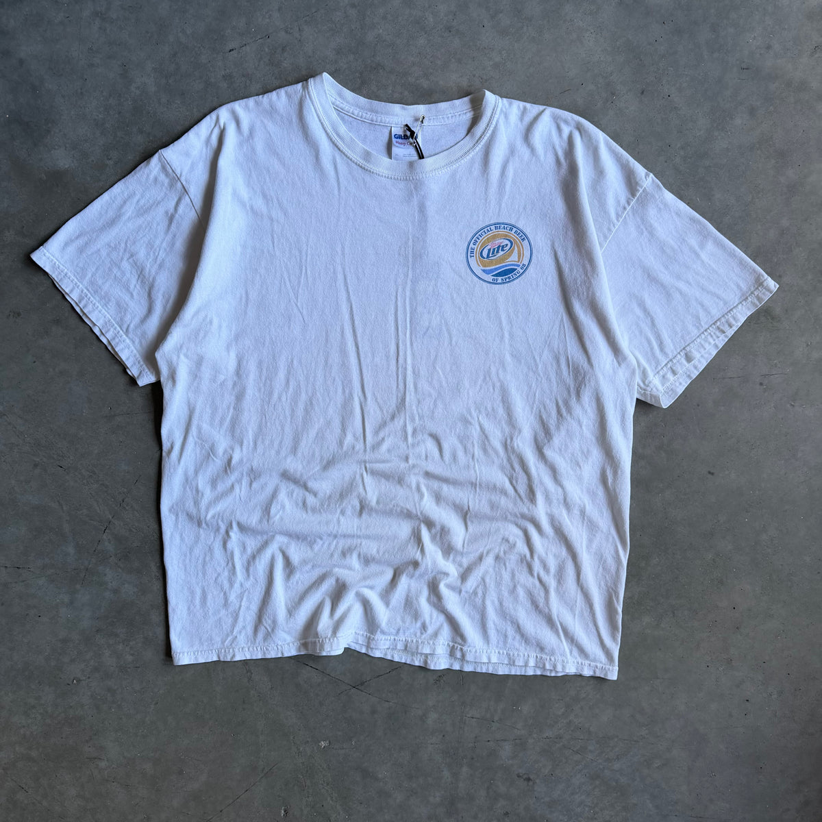 Y2K Miller Lite “Beach Beer” Seal Tee