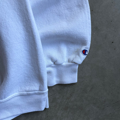 Y2K Champion Iowa Gold Border Spell-Out Hoodie