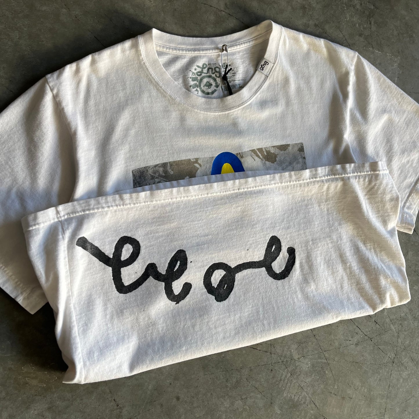 2022 Ass Pizza Star Logo Print Tee